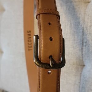 Tecovas Genuine Bovine Leather Dress Belt Tan Men's 36"